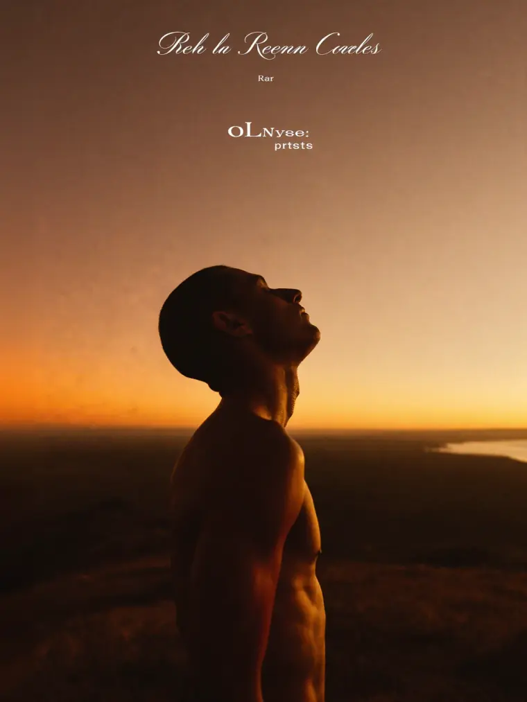 A figure on a quiet ridge at sunrise, breathing in the calm of early light